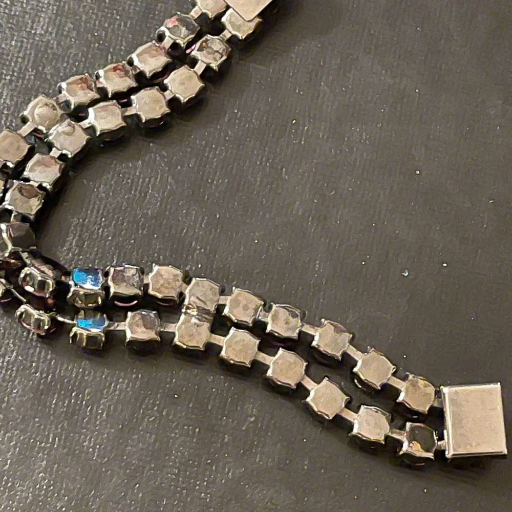 Vintage pink crystal bracelet - Picture 7 of 7